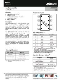Datasheet AM50-0002TR-3000 manufacturer M/A-COM